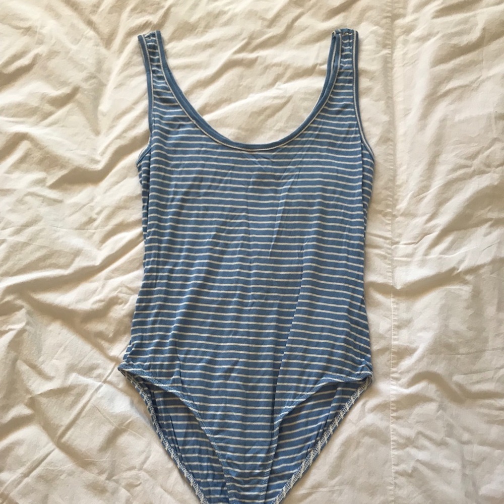 FULL TILT Striped Womens Bodysuit - Picture 7 of 7